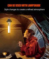 Linterna de camping multifuncional 2 en 1 recargable y retráctil Linterna de camping con gancho Luces de trabajo de emergencia para exteriores - details 10