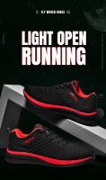 Zapatillas de Correr para Hombres Cómodas de Malla para Deportes al Aire Libre, Paseo en el Gimnasio, Jogging - details 1