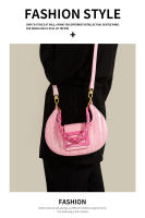 Bolso tejido para axila para mujer, bolsa de sillín con dientes de Luna, diseño de nicho, novedad de 2024 - details 4