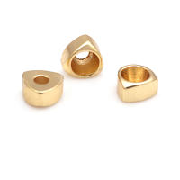 Pulseras de Triángulo de Latón Dorado 18K Abalorios de Espaciado para Hacer Joyería DIY - details 1