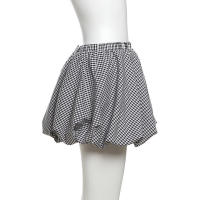BUNO- Mini traje de falda por encima de la rodilla de calle alta para chica, sólido ajustado, falda halter sin espalda. - details 16