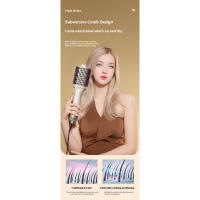 Plancha y secador de cabello profesional 2 en 1, plancha de calor compatible con el herramienta de peinado Dyson Airstrait - details 5