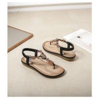 Sandalias de Mujer 2025 Estilo Boho con Cuentas y Strass Zapatos de Playa Transpirables - details 15