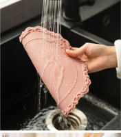Mantel de Silicona Resistente al Aceite y Aislante de Calor Posavasos de Mesa Antideslizante Lavable para Cocina - details 9