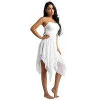 Tutú de ballet para mujer adulta con tirantes finos, vestido contemporáneo de gasa asimétrico, trajes de danza lírica - details 13
