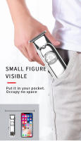 Kemei-Mini recortadora de metal para hombres, máquina profesional de corte de acabado, sin cable, con cuchilla en T - details 3