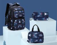 Mochilas Escolares para Niños de 3 Piezas Resistentes al Agua de Nylon para Adolescentes Bolso de Almuerzo Bolsa de Lápices - details 11