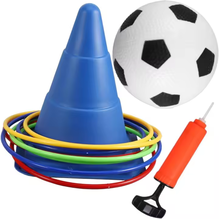 Juego de Aros para Lanzar Carrera de Obstáculos Juguete de Entrenamiento para Gatos - 1