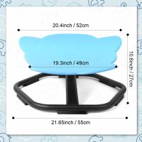 silla oscilante para sentarse y girar, juguetes de equilibrio sensorial, sillas para autismo y TDAH, equipo de juego para - details 8
