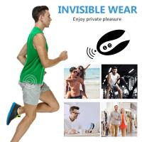 Plug Push 10 modos de vibración juguete para hombres masajeador de próstata sexo con Control remoto vibrador juguetes anales para 18 - details 2