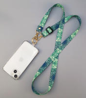 Correa universal ajustable para teléfono celular con diseño de mármol, cordón para el cuello, cuerda antipérdida con clip de junta - details 3