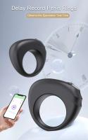 Leten Anillo Vibrante Inteligente Dispositivo para Adultos para Retrasar la Ejaculación con Aplicación de Datos - details 0