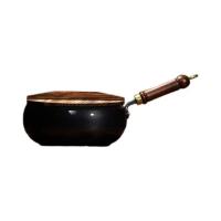 Wok Grande Puro Forjado a Mano Resistente al Desgaste, Antiadherente, Sartén de Hierro para el Hogar - details 2