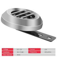 Altavoces redondos impermeables para Scooter, ciclomotor, Dirt Bike, ATV, Universal, 12V, 1,5a, 105db, Kit de bocina eléctrica para motocicleta - details 2