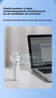 Ventilador Portátil Mini Turbo de Alta Velocidad Ventilador de Mano Pequeño para Aire Libre - details 5
