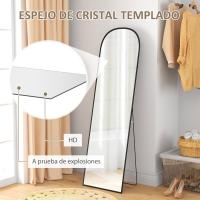 Espejo de Cuerpo Completo Espejo de Pie de 50x170 cm Aleación de Aluminio - details 3