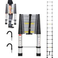 Escalera Telescópica de Aluminio de 5m Portátil, Desmontable, Antideslizante, Extensible, Multiusos, Carga de 150kg Mejoras del Hogar y Herramientas - details 52