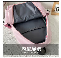 Mochila de color sólido Nueva mochila escolar al por mayor para estudiantes Mochila de ciclismo impermeable, portátil, deportiva y de gran capacidad para exteriores - details 8