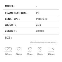 Gafas de sol deportivas polarizadas de visión nocturna modelo nuevo 2025 para hombre, gafas de ciclismo para exteriores - details 22