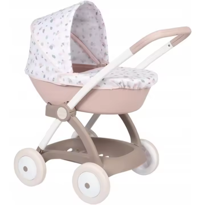 Cochecito Nurse para Bebés Estructura de Metal Adecuada para Muñecos de 42cm Uso Desde 18 Meses - 1