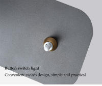 LEFAN-Lámpara de pared con interruptor para dormitorio, iluminación decorativa de 25CM para pasillo, estudio, restaurante - details 12