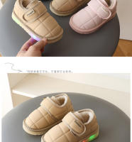 Iluminación Zapatos de algodón para niños Zapatos de bebé para niños de invierno Botas de algodón cálidas con forro polar para niñas Botas cortas de nieve para niños - details 7