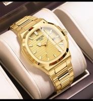 Reloj de Pulsera de Cuarzo de Lujo para Hombres NIBOSI Automático, Impermeable, Elegante de Negocios Casual - details 9
