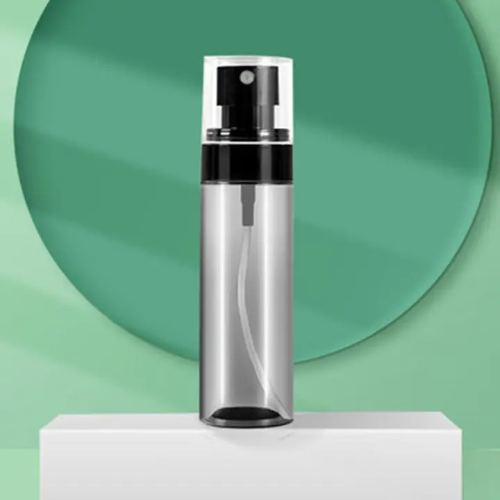 Crema Facial, tarro de prensa líquida, Perfume de plástico, botella vacía con pulverizador, botella con bomba de vacío, loción, subembotellado, contenedores rellenables - 1