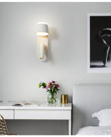 Lámpara de Pared LED 13W TOMAXIN con Foco Giratorio Diseño Sencillo y Moderno para Dormitorio Estudio Hotel Adecuada para Sala de Estar - details 7