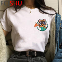 Camiseta Harajuku de Animal Crossing New Horizons Kawaii con Diseño de Dibujos Animados Divertido y Ligero para el Verano Top de Moda Casual - details 2