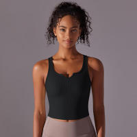Sujetador de Yoga sin Costuras Alto Impacto Deportivo, Top de Cultivo A Prueba de Golpes, Secado Rápido, Ideal para Ciclismo y Gimnasio - details 6