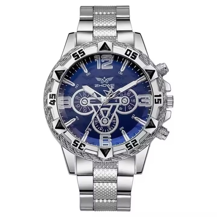 Reloj de Cuarzo de Lujo Automático para Hombres Estilo Clásico de Negocios Diallo Grande - 1