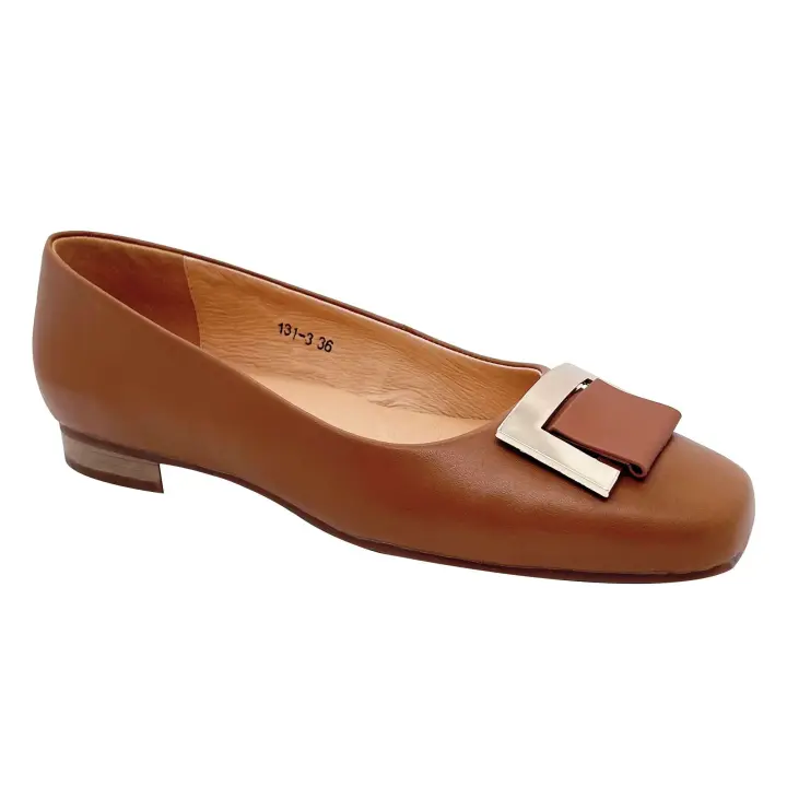 Zapatos de mujer cómodos más vendidos, zapatos profesionales de cuero de vaca - 1