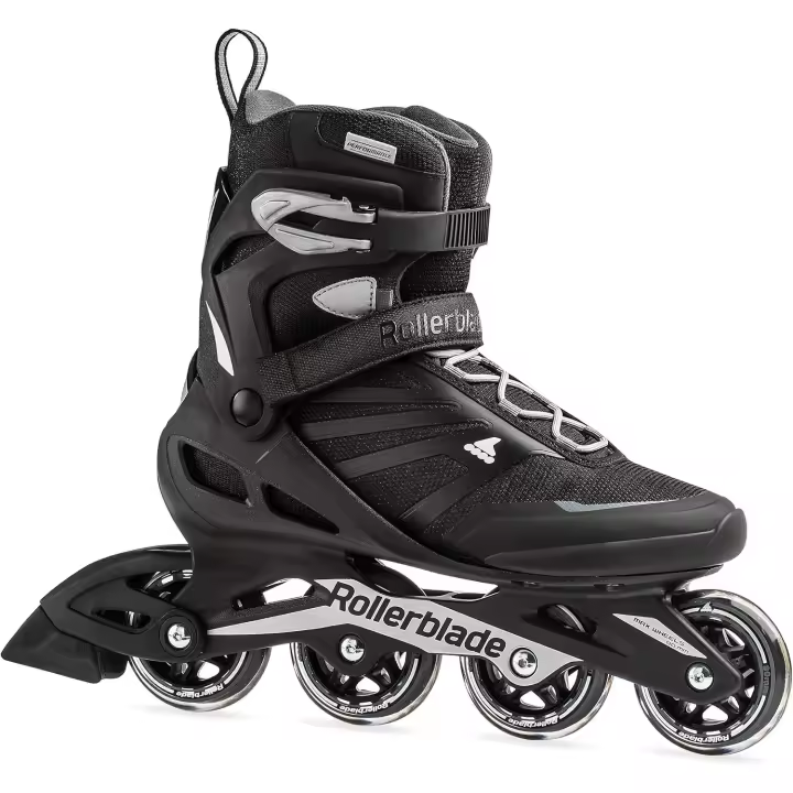 Zetrablade - Patines en línea para Hombre, Color Negro y Plateado - 1
