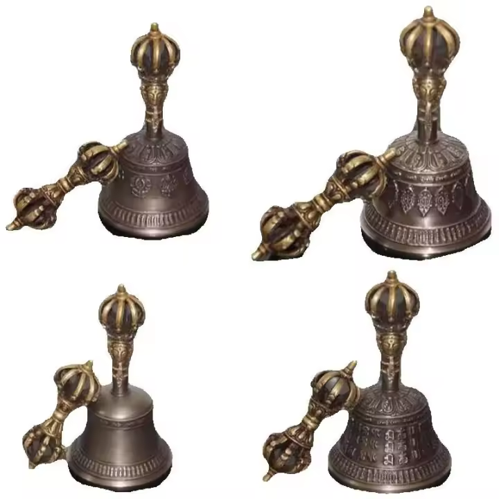Set de Mortero de Diez Pies Gear de Campana de Diamante Grande y Pequeño - 1