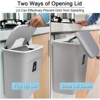 Contenedor de compostaje de cocina, para colgar en el encimera o sobre el fregadero, con armario/baño/dormitorio - details 1
