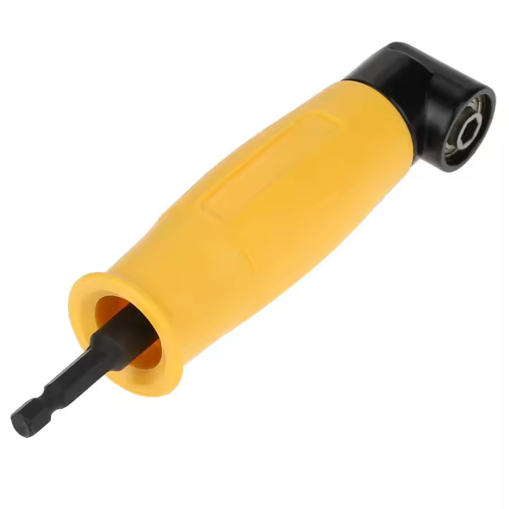 Extensión de Hex Shank de 90° Adaptador de Soporte de Broca de Taladro para Acceso Ajustado - 1