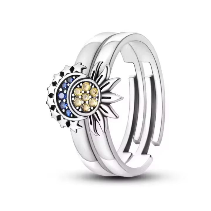 Anillo de Plata de Ley 925 para mujer, joyería de boda, regalos - 1