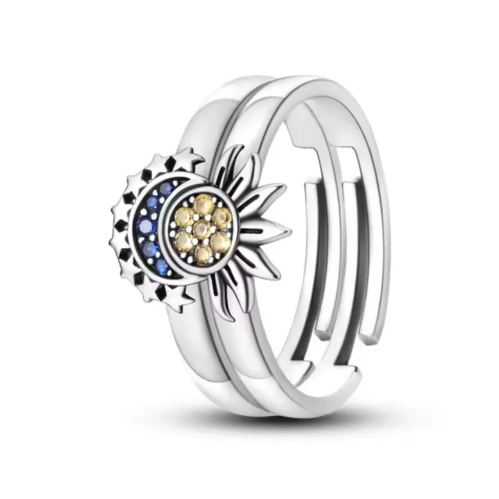 Anillo de Plata de Ley 925 para mujer, joyería de boda, regalos - 1