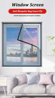 Malla autoadhesiva para ventana de interior, mosquitera antimosquitos para puerta de casa, cortina de malla para mosquitos, redes invisibles para insectos de verano - details 0