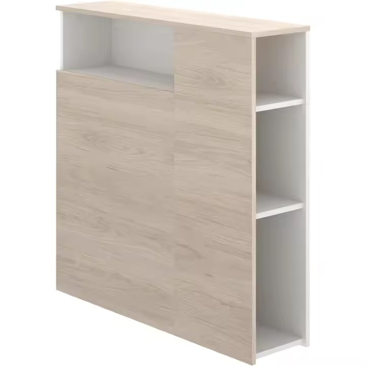 Cabecero con estantes para cama de 90 - 96 x 23,4 x 99 - 1