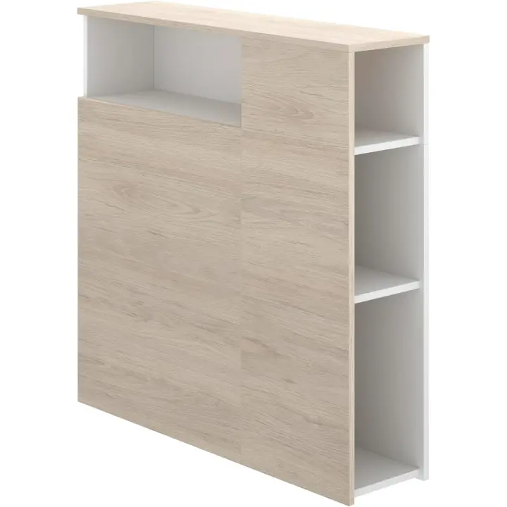 Cabecero con estantes para cama de 90 - 96 x 23,4 x 99 - 1