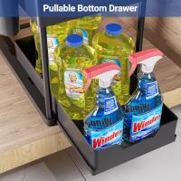 Estantería Bajo Fregadero, Estante Organizador Mueble Bajo Fregadero Cocina Lavabo -1 Unidad - details 5