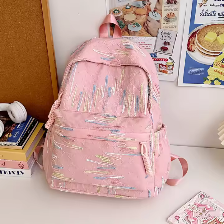 Mochila escolar de estilo japonés nuevos, mochila de viaje versátil para estudiantes universitarios, minimochila ligera, 2025 - 1
