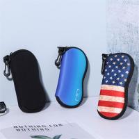 Estuche para gafas de sol con mosquetón, cremallera suave portátil, bolsa para gafas - details 3