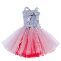 Vestido de Joker gris elegante, vestido, payaso espeluznante, ropa de Cosplay para fiesta de Carnaval para niños, disfraz de Halloween para niñas - details 15