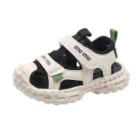 Sandalias deportivas de malla transpirable para niños, zapatos de marco para niñas, nuevos zapatos de trazabilidad de cabeza de bolsa anti-retracción para niños - details 4