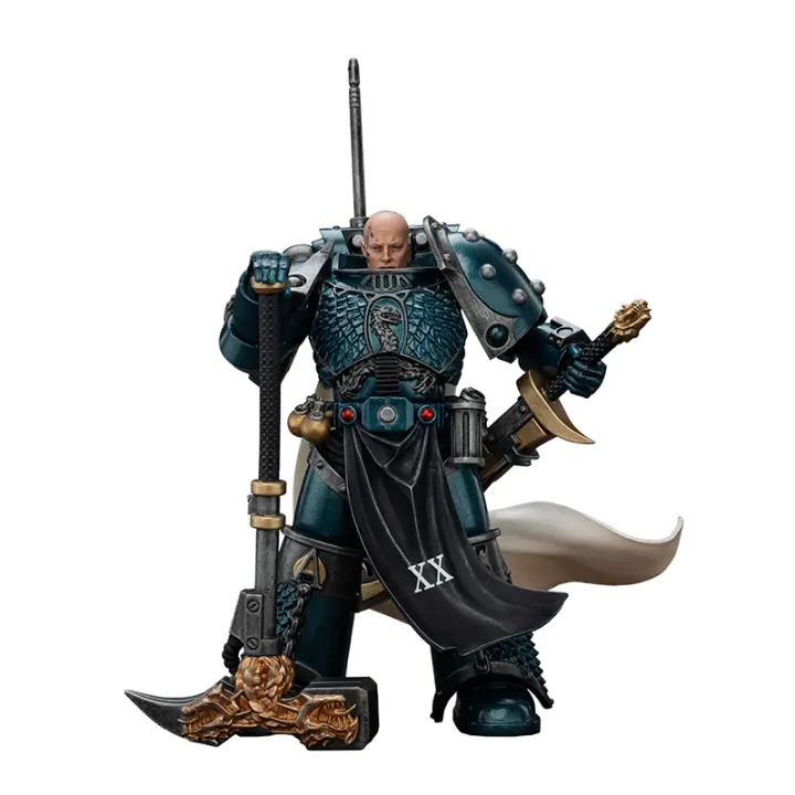 JOYTOY 1/18 Figura de acción The Horus Heresy Alpha Legion 
 Harrowmaster Armillus Dynat. - 1