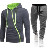 Sudadera deportiva con cremallera para hombre, traje de ocio para exteriores, novedad - details 10