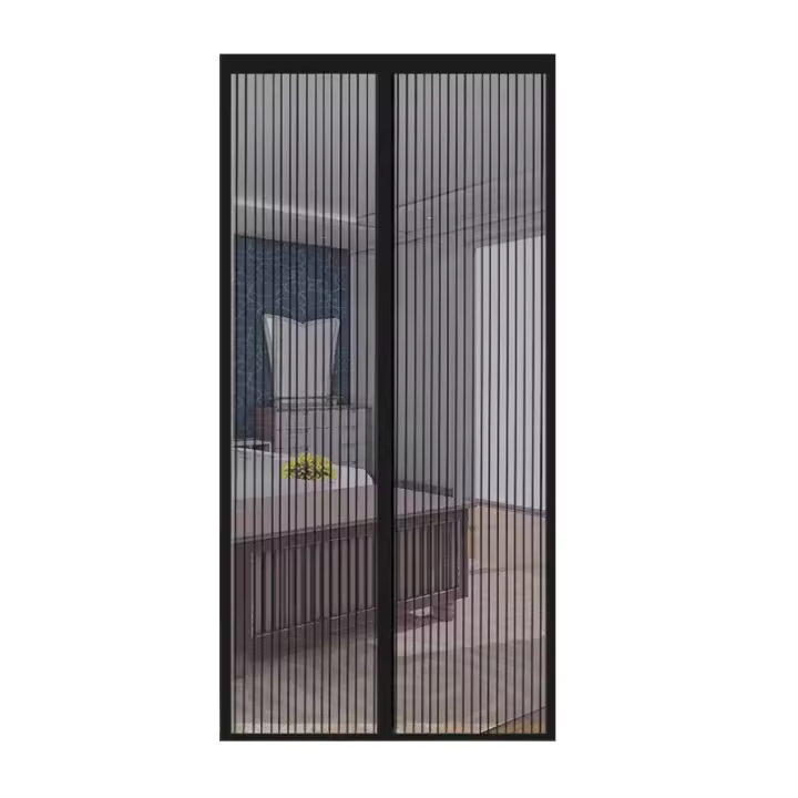 Mosquitera magnética para Puerta, Cortina de tamaño personalizado, Pantalla de Puerta, se apagan automátically, Malla invisible - 1